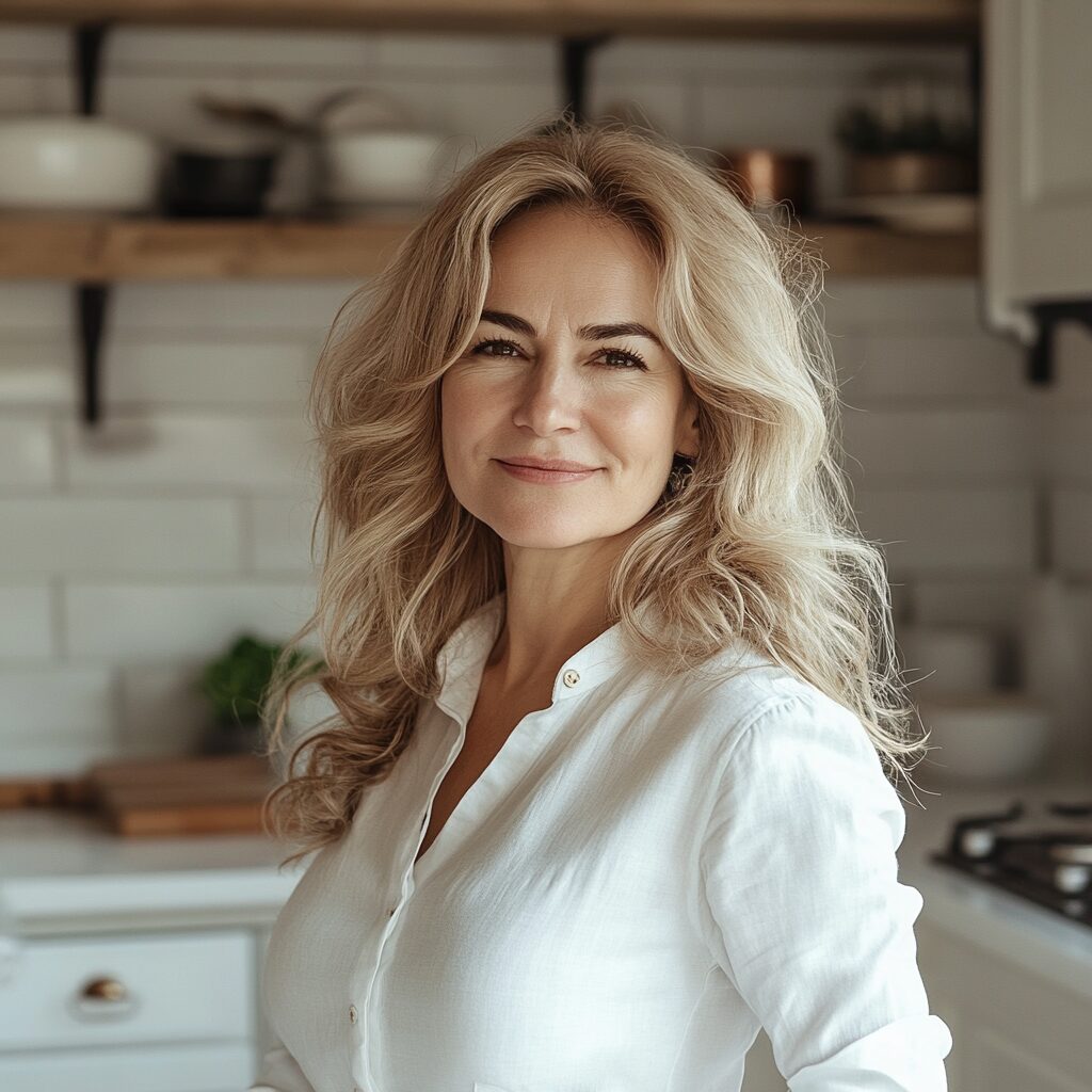Жена на 45+ се радва на живота след като е пробвала течен колаген